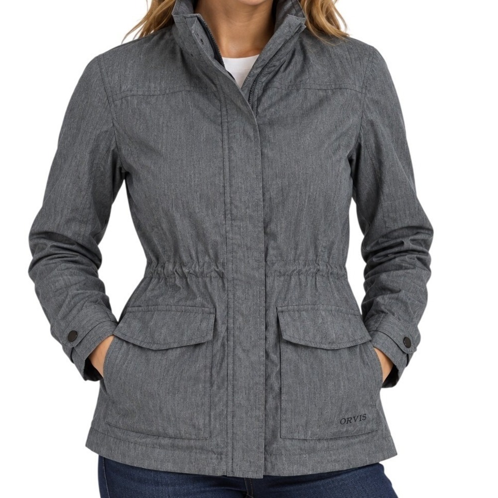 Orvis Grey Utility Field Jacket Women's Small